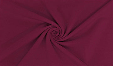 French Terry, Basic, uni, bordeaux, 0,5 m